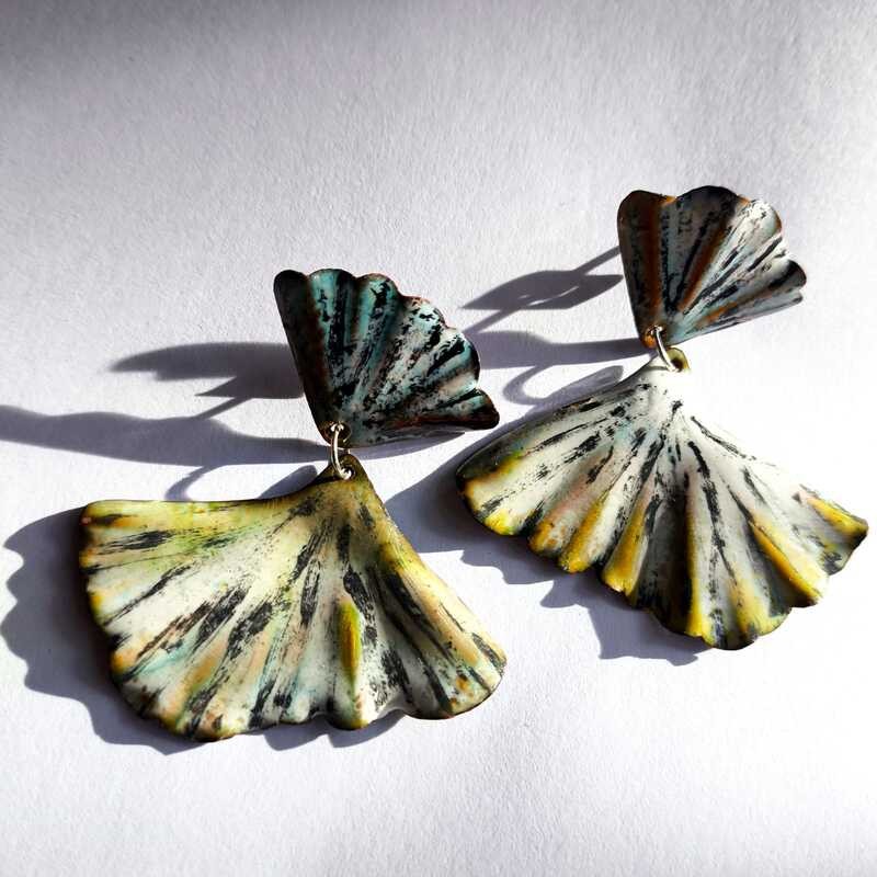 Aros Gingko Bailarinas Yellow