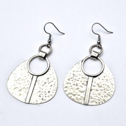 Aros étnicos canastas textura Alpaca