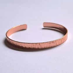 Pulsera esclava lineas 1 Cobre