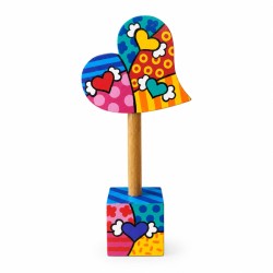 Mini pedestal corazón