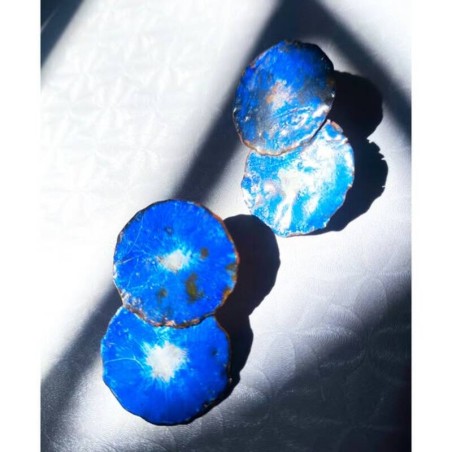 Aros Expansión Color Azul Doble