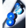 Aros Expansión Color Azul Doble