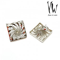 Aros Plata Espiral