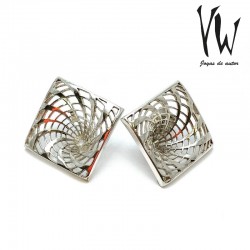 Aros Plata Espiral