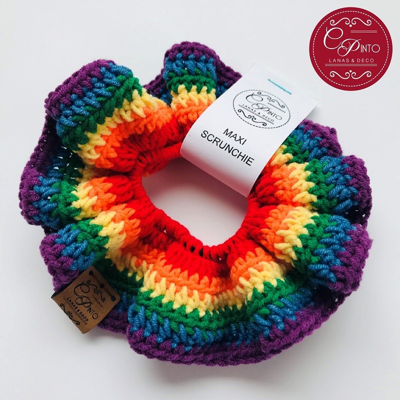 Maxi Scrunchie Arcoiris