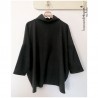 Chaleco Poncho Negro