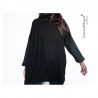Chaleco Poncho Negro