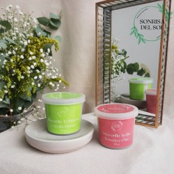 Mascarilla arcilla blanca y té matcha