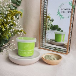 Mascarilla arcilla blanca y té matcha