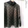 Chaleco Poncho Raffaela Lunares