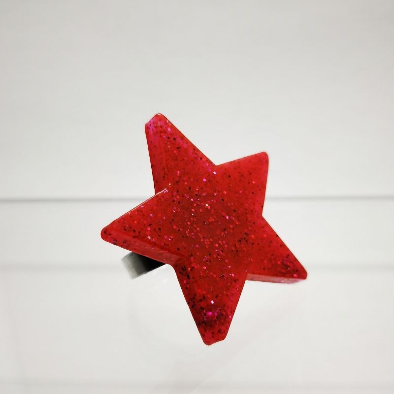 Anillo Estrella Fucsia 2