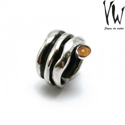 Anillo Olas de Mar con...