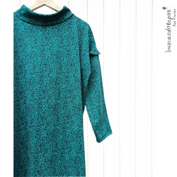 Vestido Túnica Corto Turquesa
