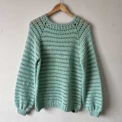 Sweater Cielo Verde Agua