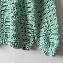 Sweater Cielo Verde Agua