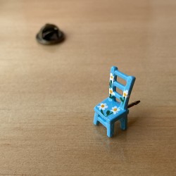 Pin silla celeste con...