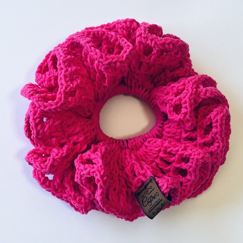 Maxi Scrunchie Fucsia