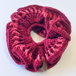 Maxi Scrunchie Uva Fucsia