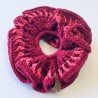 Maxi Scrunchie Uva Fucsia